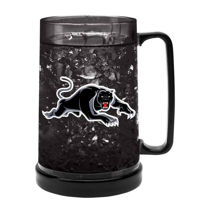NRL Colour Freeze Mug - Penrith Panthers - 500ML - Gel Freeze Drink - Image 2