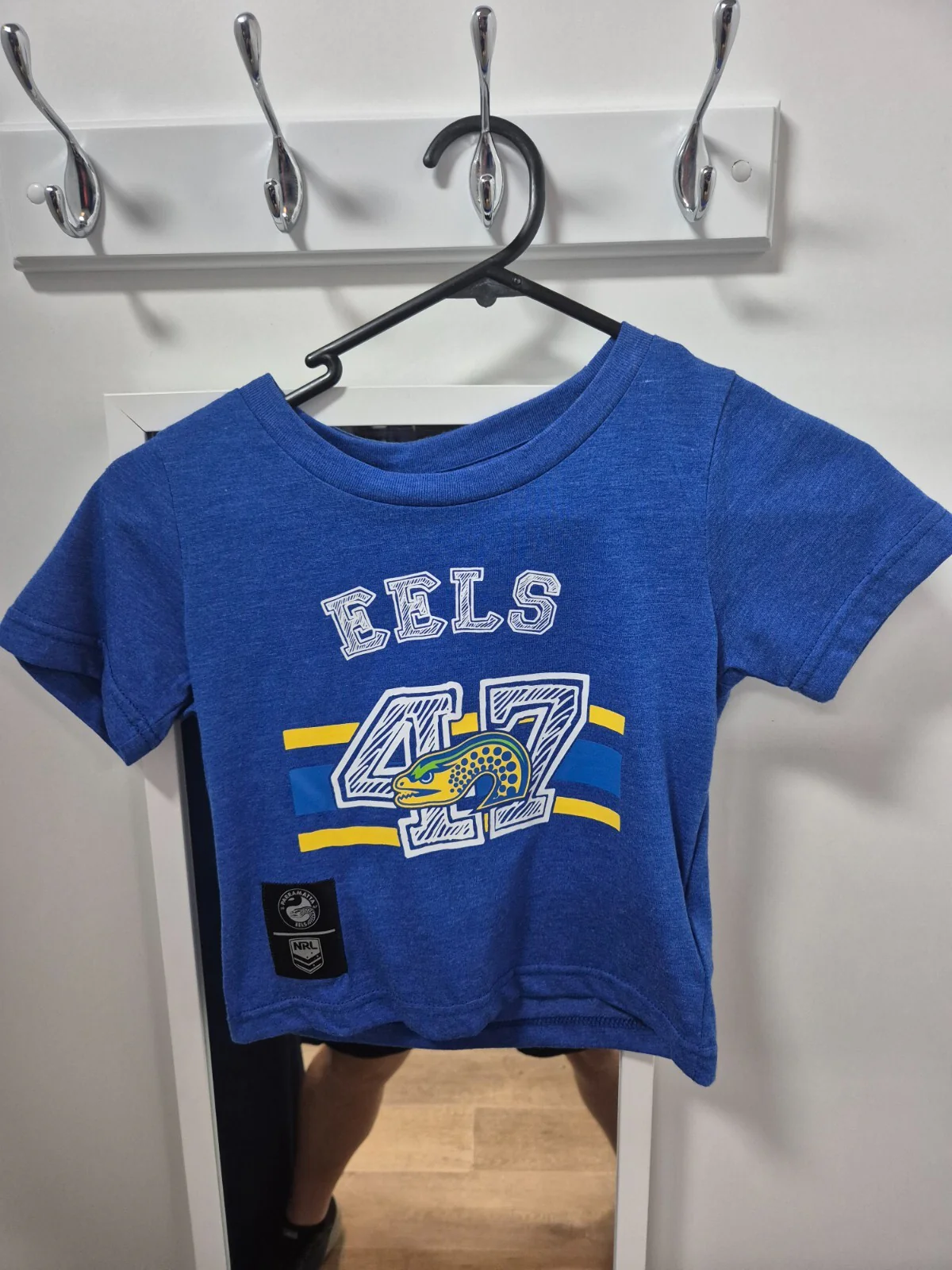 NRL Cotton Tee Shirt - Parramatta Eels - Infant Toddler - T-Shirt - Image 2
