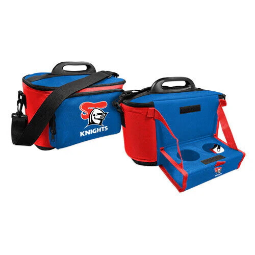 NRL Drink Cooler Bag With Tray - Newcastle Knights - Team Logo - Insulated