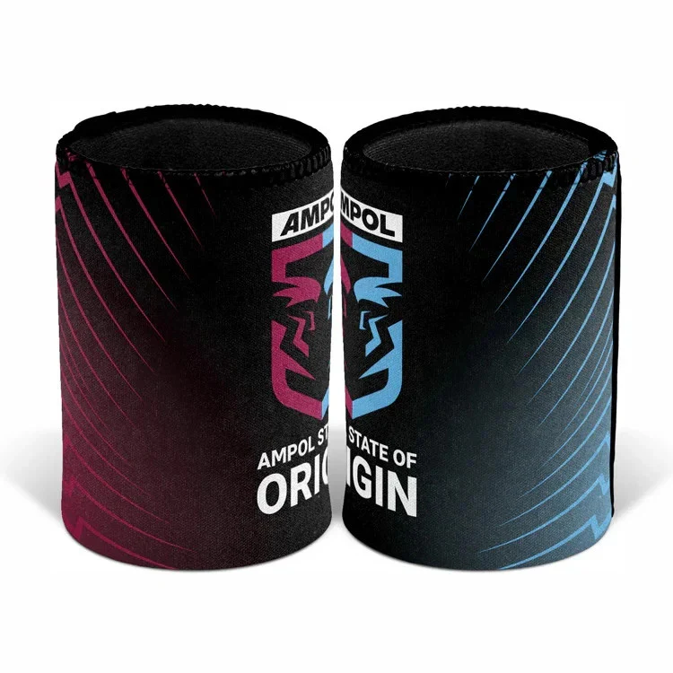 NRL Dual Can Cooler - State Of Origin - QLD Maroons - NSW Blues - Single - Image 2