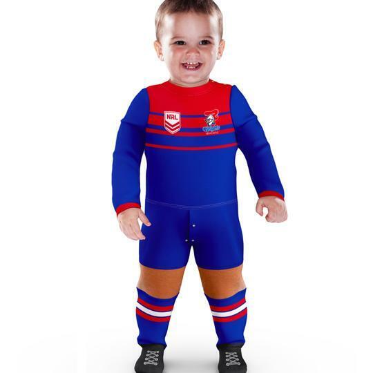NRL Footy Suit Body Suit - Newcastle Knights -  Baby Toddler Infant - Image 2