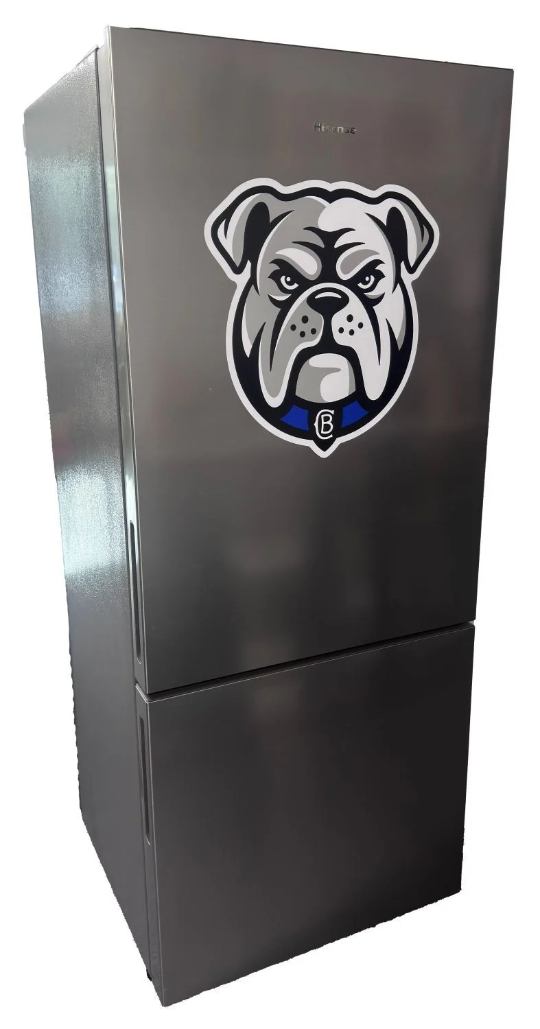 NRL Fridge Decal - Canterbury Bulldogs -Team Logo Sticker - 448x350mm - Image 2