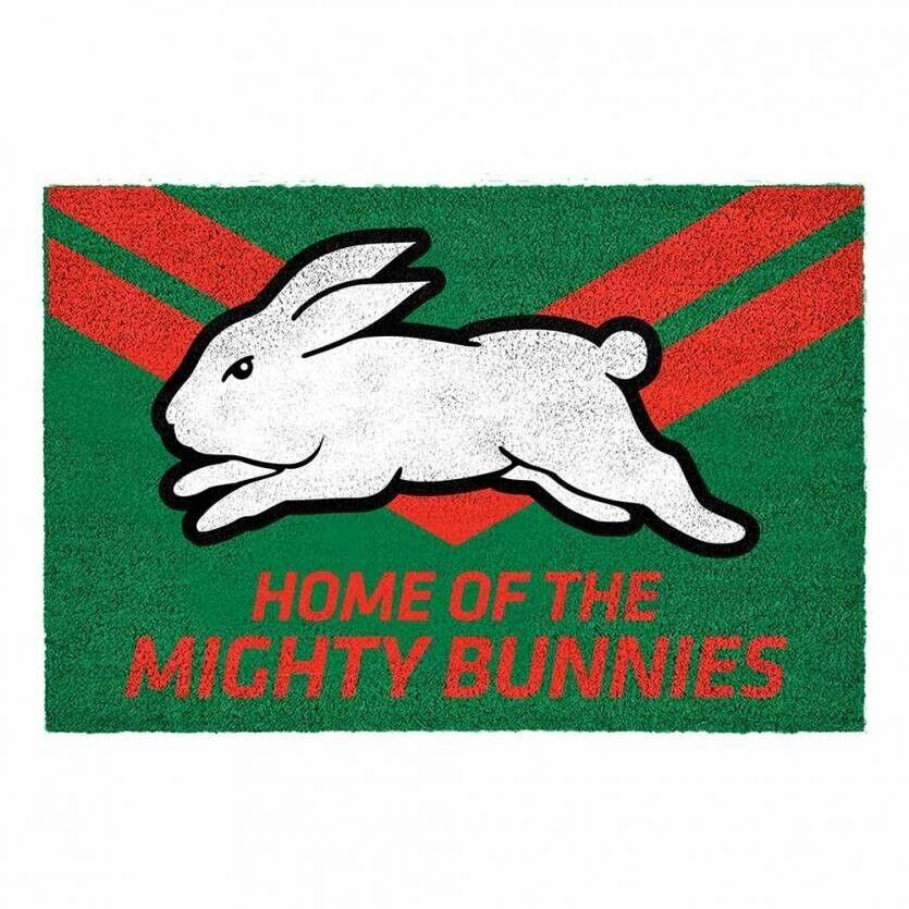 NRL Front Back Door Entry Floor Mat - South Sydney Rabbitohs - 61cm x 41cm - Image 2