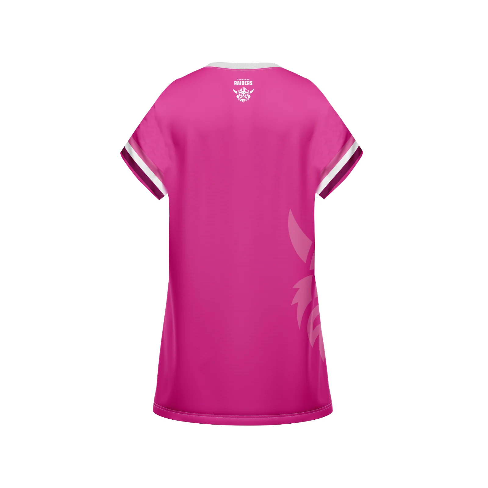 NRL 'Fuchsia Force' Dress - Canberra Raiders - Girls - Toddler - Kid - Image 2