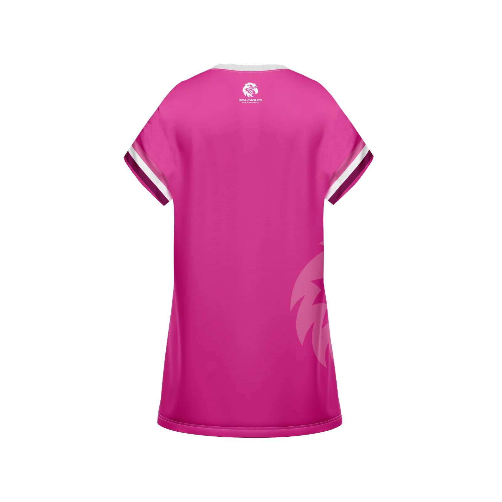 NRL 'Fuchsia Force' Dress - Manly Sea Eagles - Girls - Toddler - Kid - Image 2
