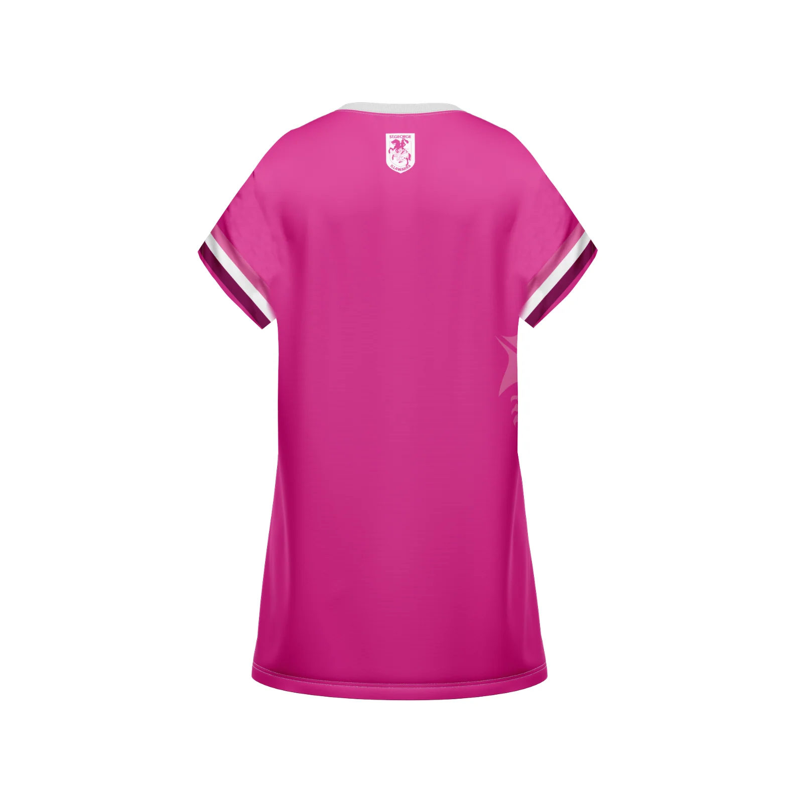 NRL 'Fuchsia Force' Dress - St George Illawarra Dragons - Girls - Toddler - Kid - Image 2