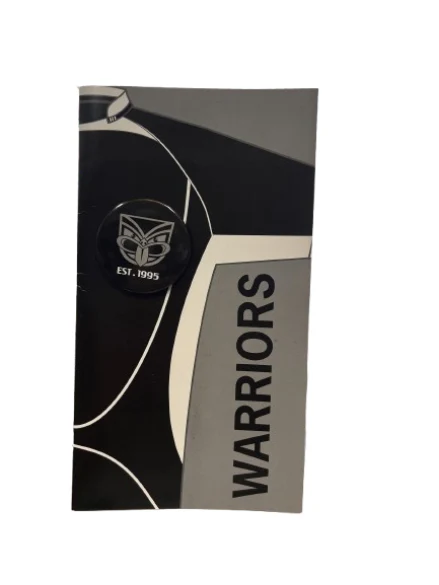 NRL Gift Card With Badge - New Zealand Warriors - Gifts - Supporter - Image 2