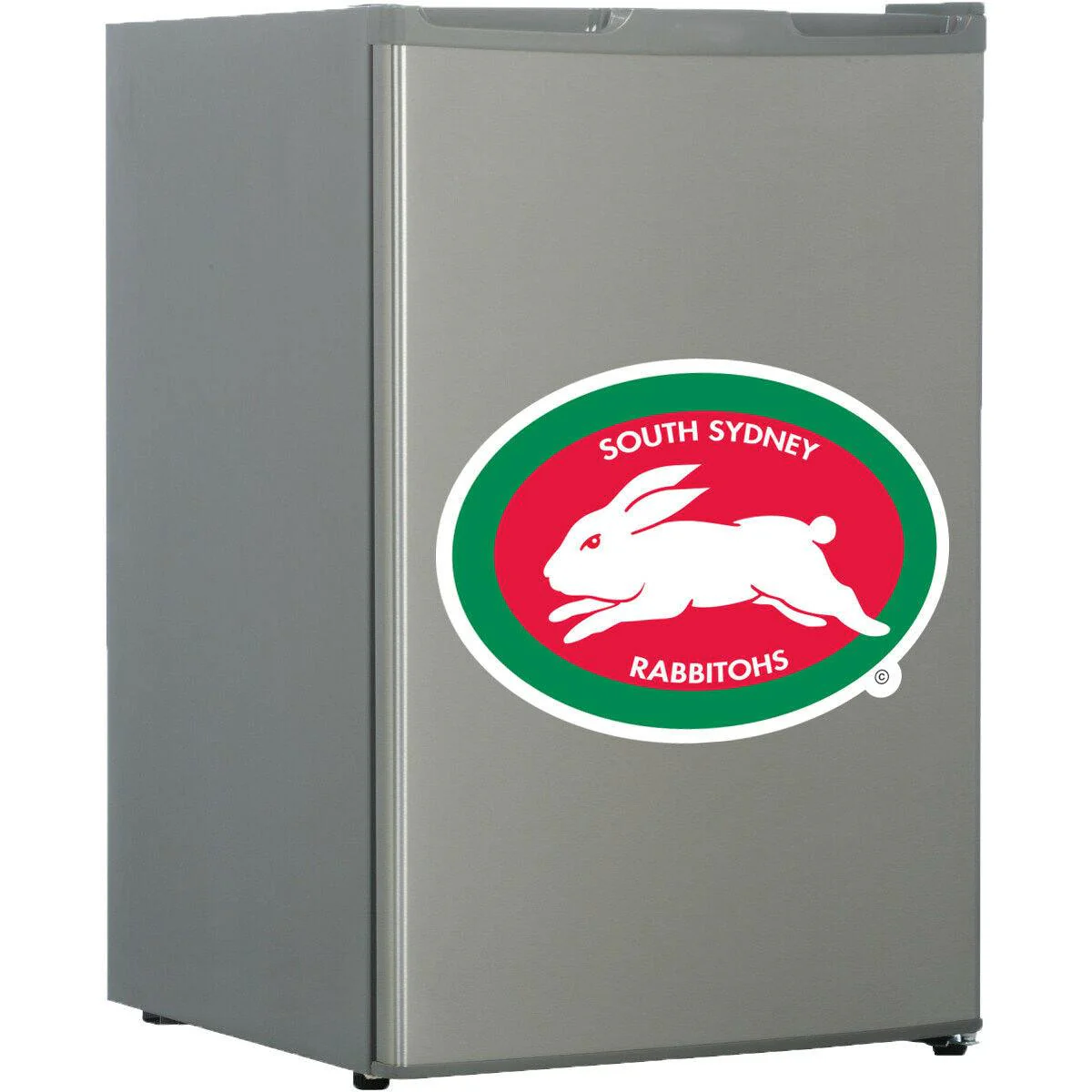 NRL Heritage Fridge Decal South Sydney Rabbitohs -Team Logo Sticker - 354x470mm