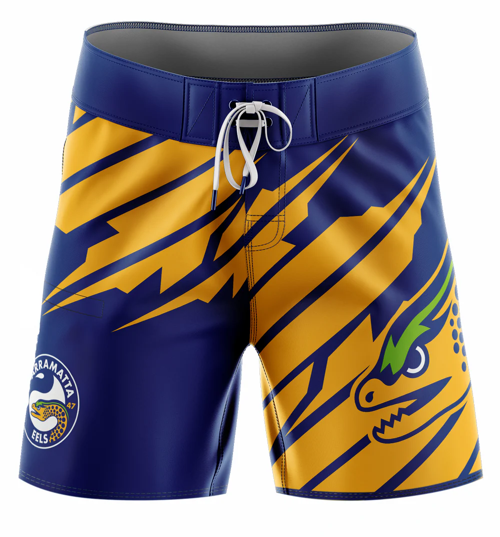 NRL 'Ignition' Board Shorts - Paramatta Eels - Swim - Adult