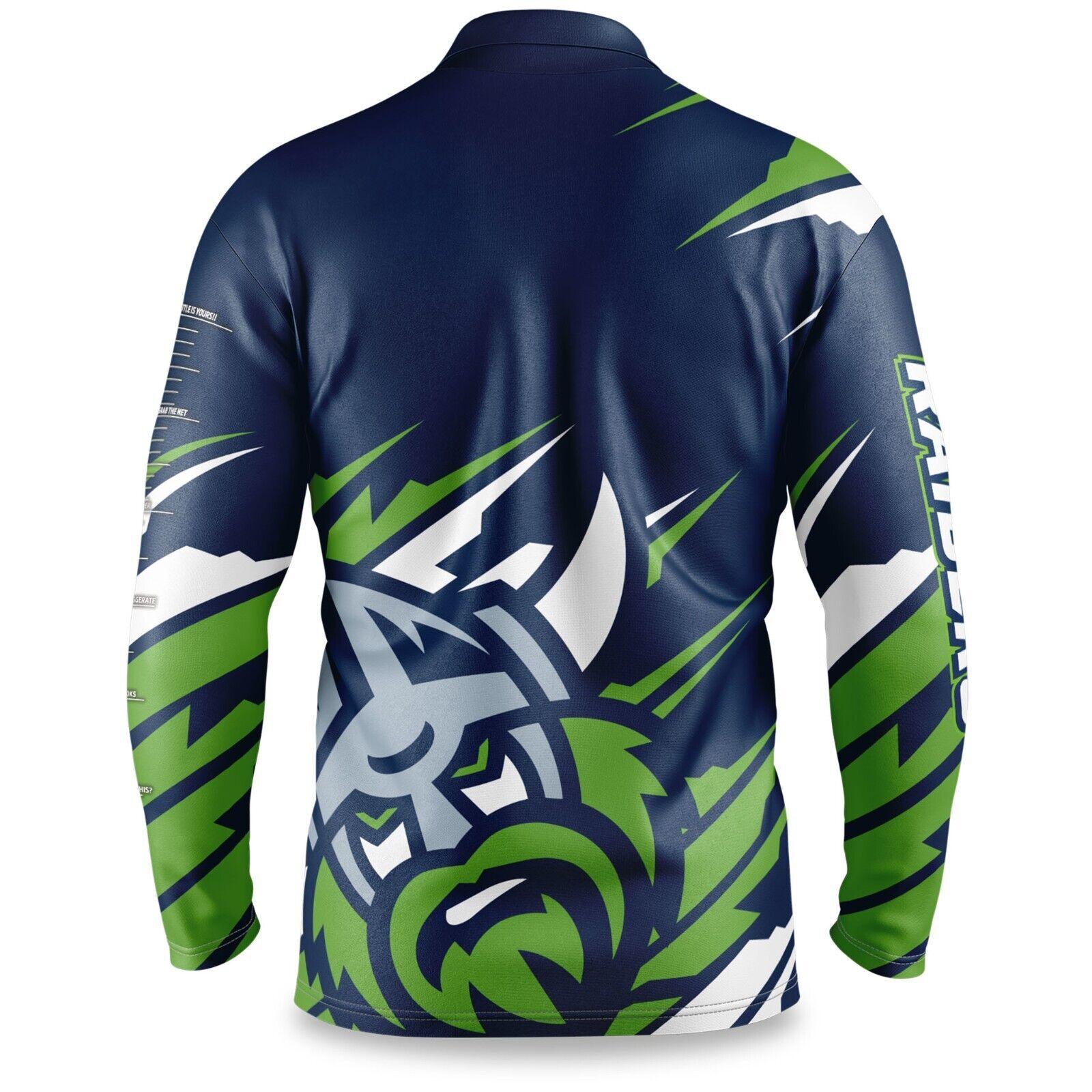 NRL 'Ignition' Fishing Shirt - Canberra Raiders - Youth - Polo - Image 2