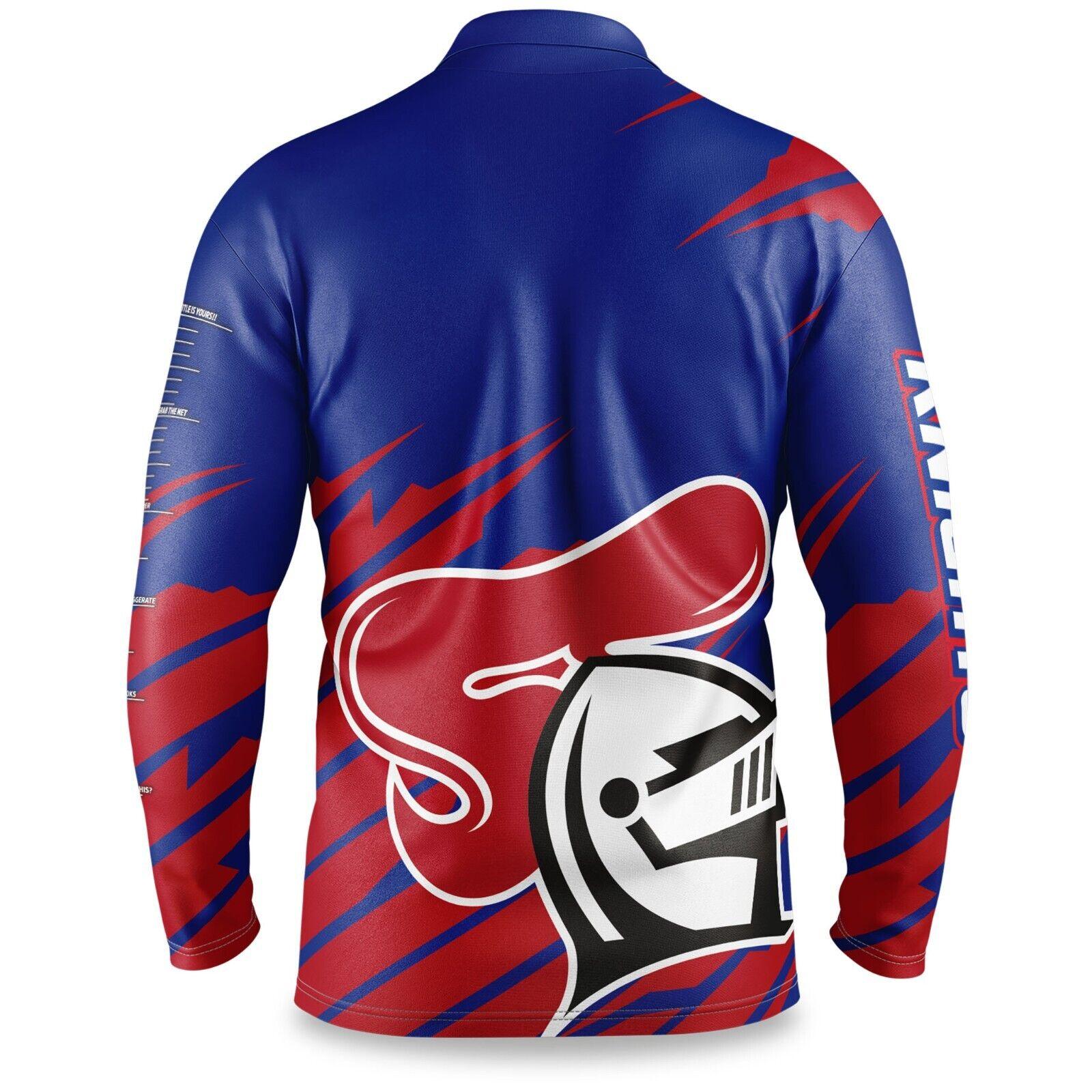 NRL 'Ignition' Fishing Shirt - Newcastle Knights - Youth - Polo - Image 2