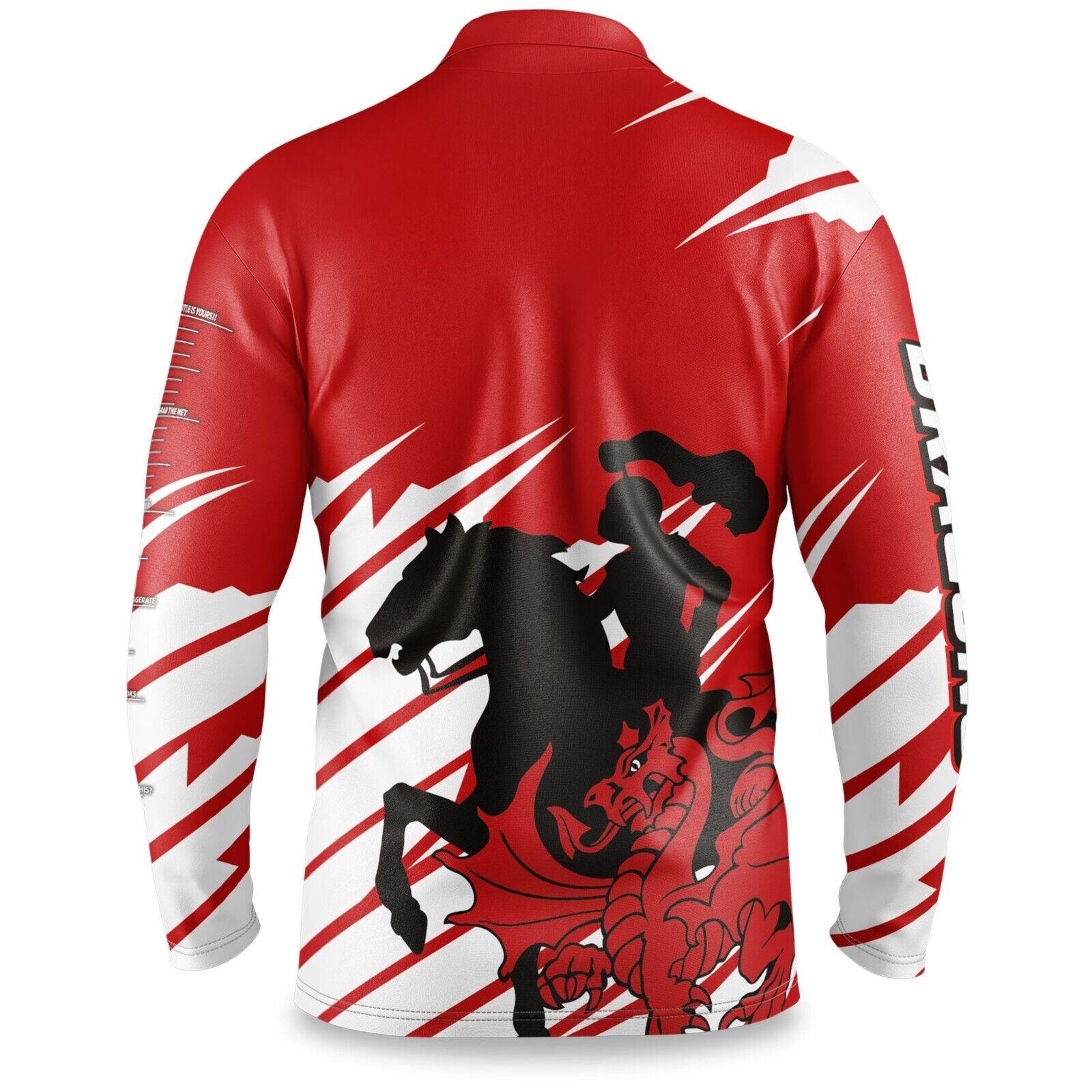 NRL 'Ignition' Fishing Shirt - St George Illawarra Dragons - Youth - Polo - Image 2