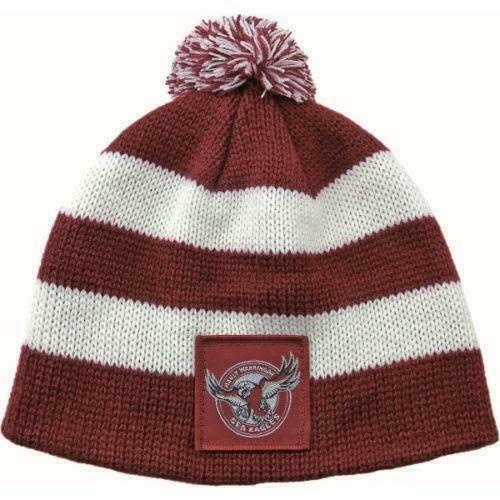 NRL Infant Beanie - Manly Sea Eagles - Warm - Winter Hat - Kids