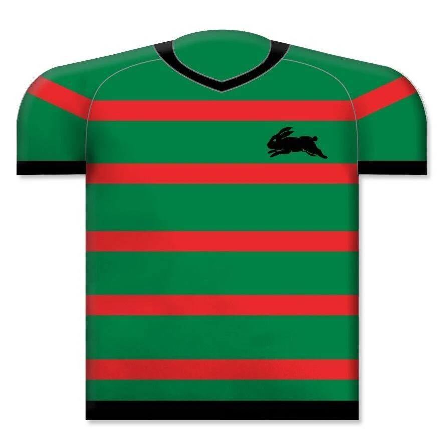 NRL Jersey Cushion - South Sydney Rabbitohs - 30cm x 40cm -Pillow Bedding Lounge - Image 2