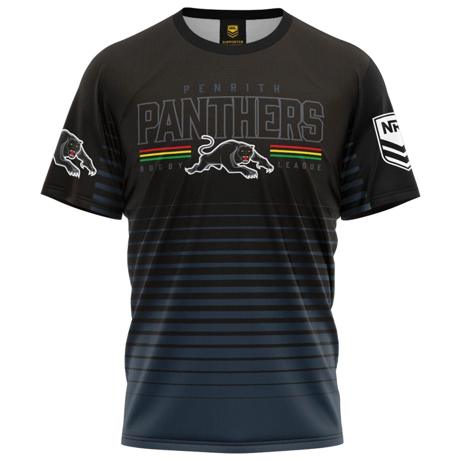 NRL Kids Game Time Tee Shirt - Penrith Panthers - Infant Baby Child T-Shirt
