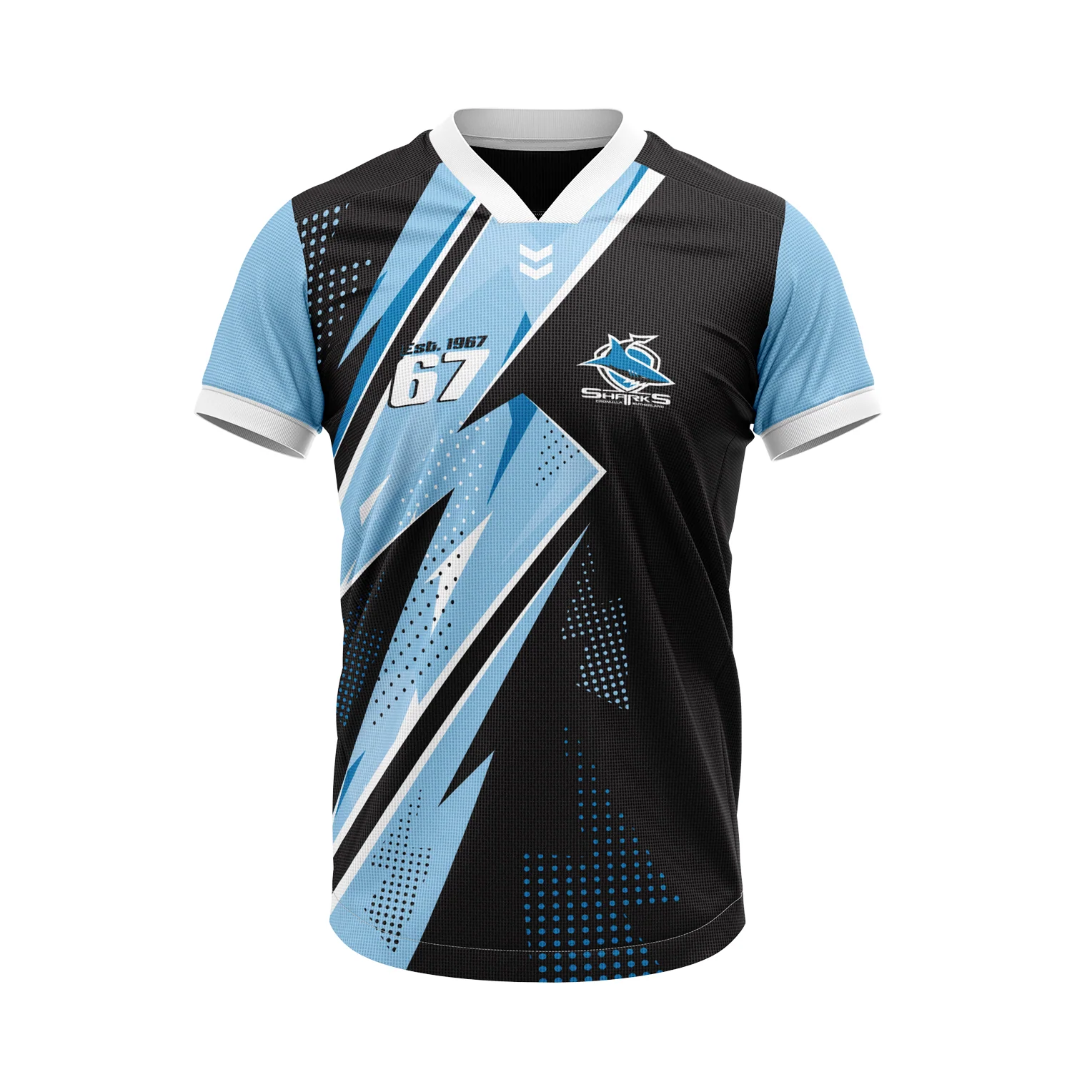 NRL Kids 'Thunderstruck' Tee Shirt - Cronulla Sharks - Baby Child