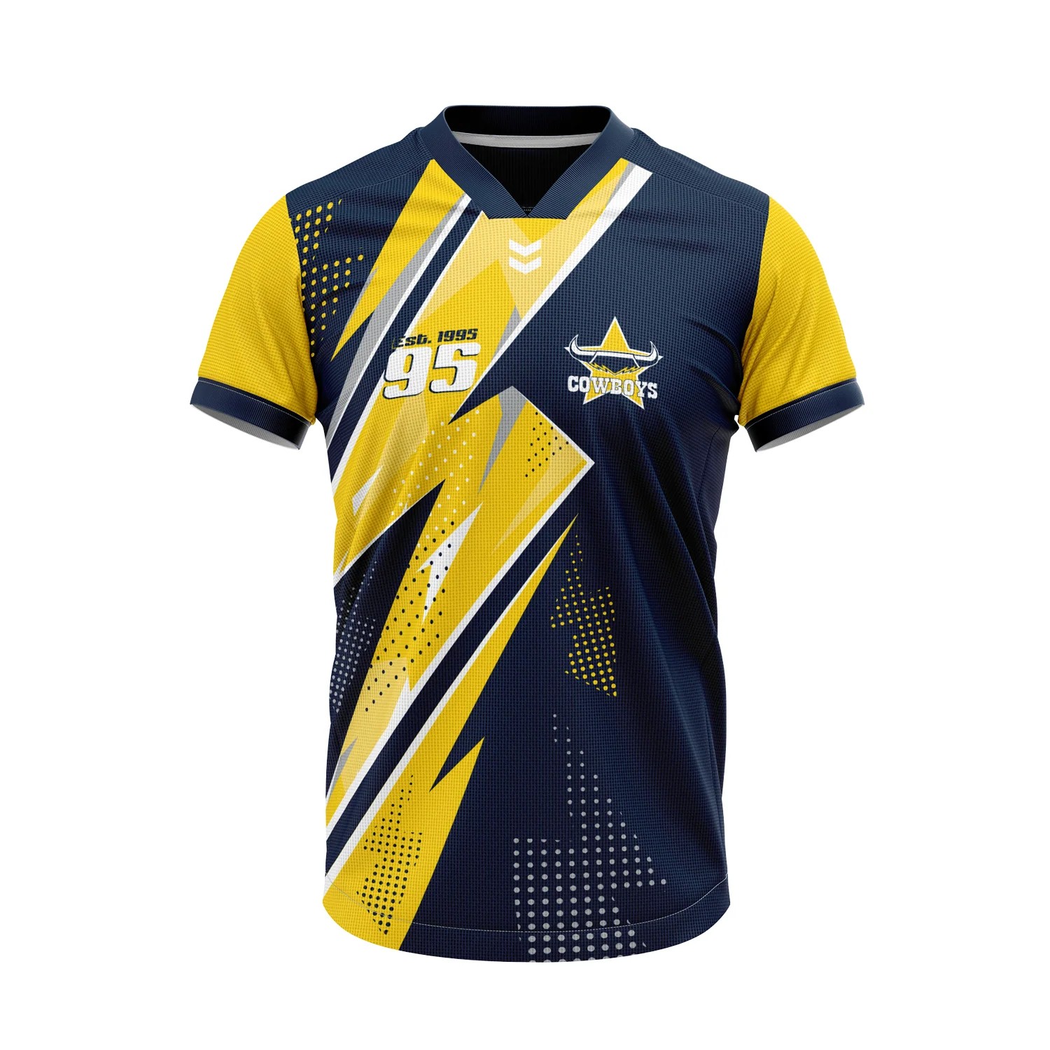 NRL Kids 'Thunderstruck' Tee Shirt - North Queensland Cowboys - Baby Child