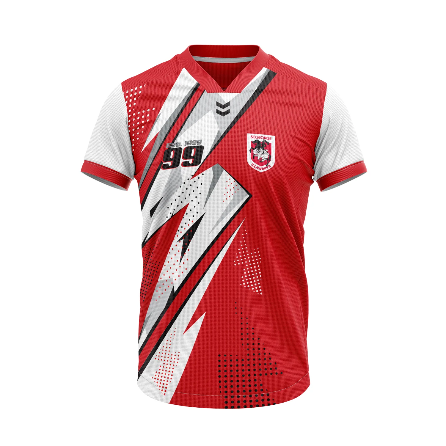 NRL Kids 'Thunderstruck' Tee Shirt - St George Illawarra Dragons - Baby Child