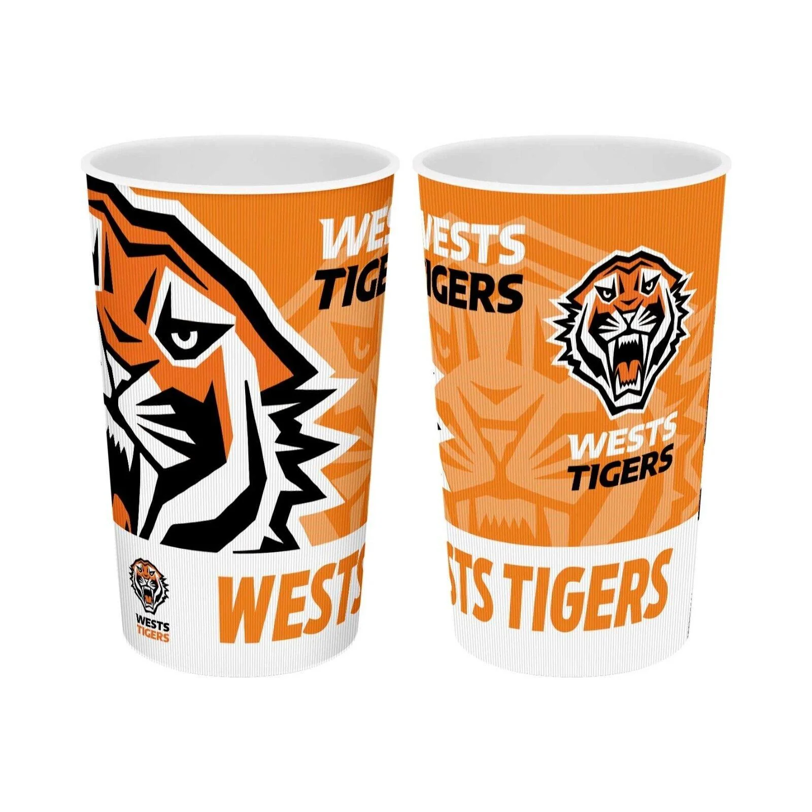 NRL Lenticular Tumbler - West Tigers - Cup - Single - Image 2