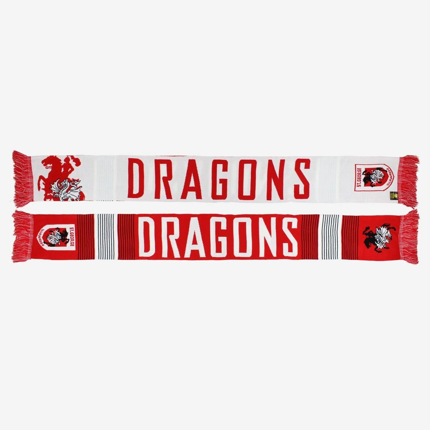 NRL Linebreak Scarf - St George Illawarra Dragons - Rugby League - Supporter - Image 2