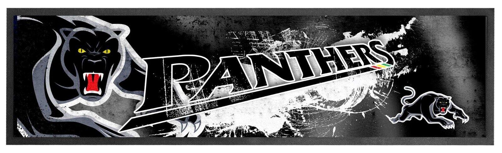 NRL Logo Bar Runner - Penrith Panthers - Bar Mat - 25cm x 90cm - Image 2