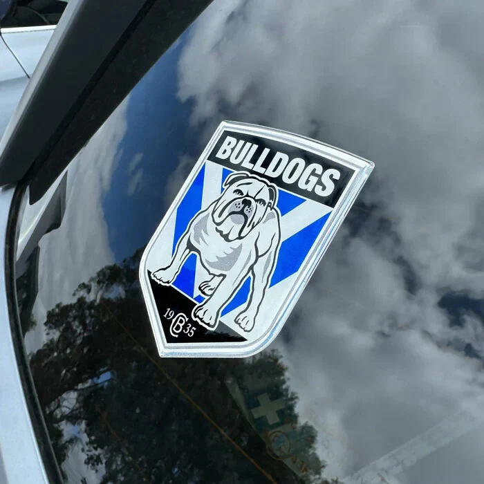 NRL Logo Emblem - Canterbury Bulldogs - Supporter Car Badge - Image 2