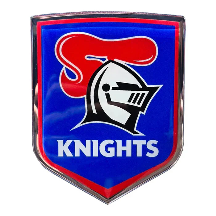 NRL Logo Emblem - Newcastle Knights - Supporter Car Badge