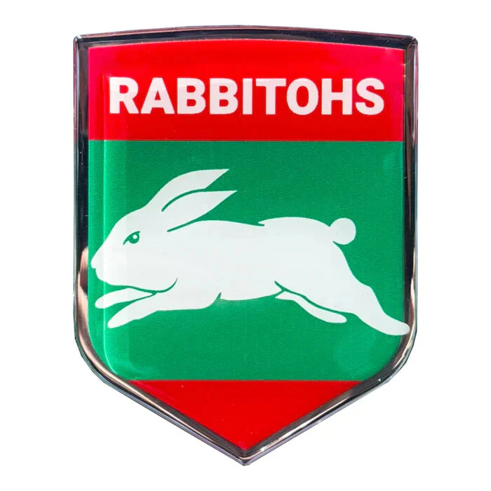 NRL Logo Emblem - South Sydney Rabbitohs - Supporter Car Badge
