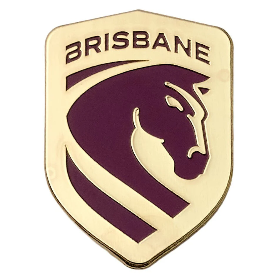 NRL Logo Team Logo Pin - Brisbane Broncos - New Logo - Image 2