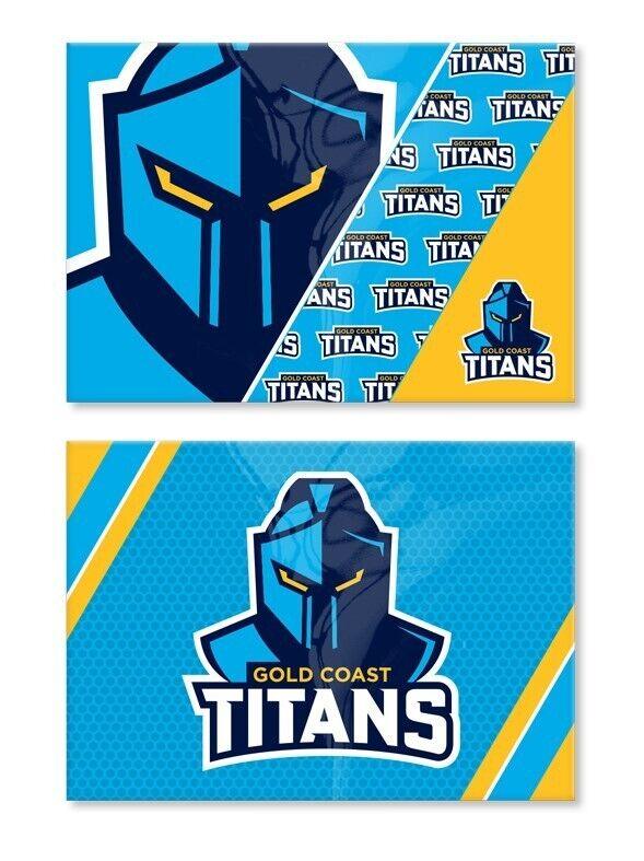 NRL Magnet Set of 2 - Gold Coast Titans - Set of Two Magnets - Image 2