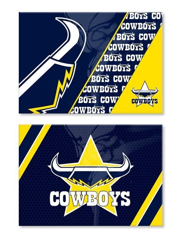 NRL Magnet Set of 2 - North Queensland Cowboys - Set of Two Magnets - Image 2