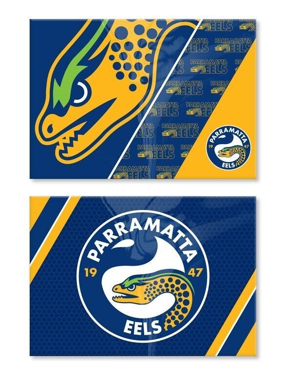 NRL Magnet Set of 2 - Paramatta Eels - Set of Two Magnets - Image 2