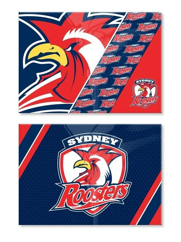 NRL Magnet Set of 2 - Sydney Roosters - Set of Two Magnets - Image 2