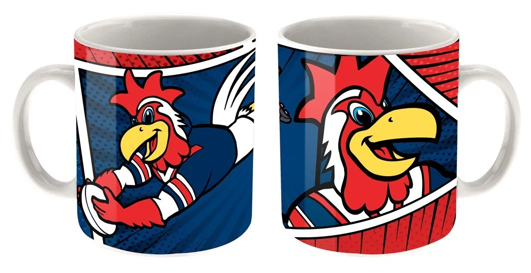 NRL Massive Mug - Sydney Roosters - Coffee Cup - Approx 600mL - Image 2