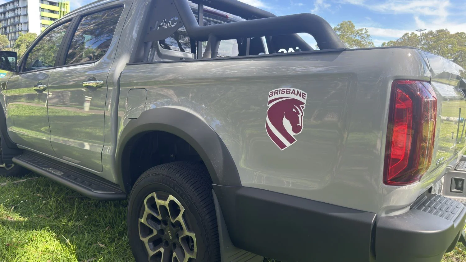 NRL Mega Decal - Brisbane Broncos - Primary Logo - Car Sticker 250mm - Image 2