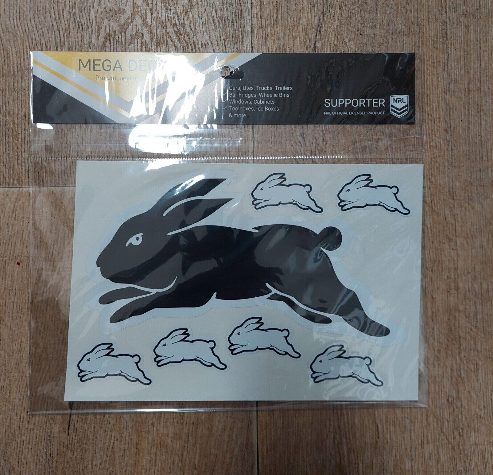 NRL Mega Decal New Design - South Sydney Rabbitohs - Car Sticker 250mm - Image 2