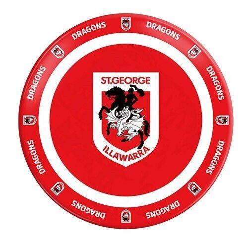NRL Melamine Plate - St George Illawarra Dragons - 20cm diameter - Single - Image 2
