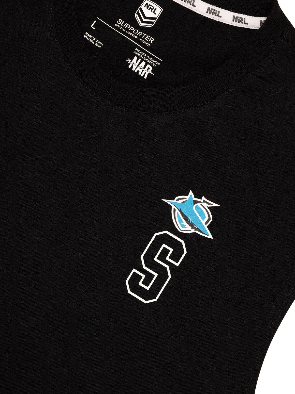 NRL Muscle Tank Singlet - Cronulla Sharks - Mens - Rugby League - Image 3