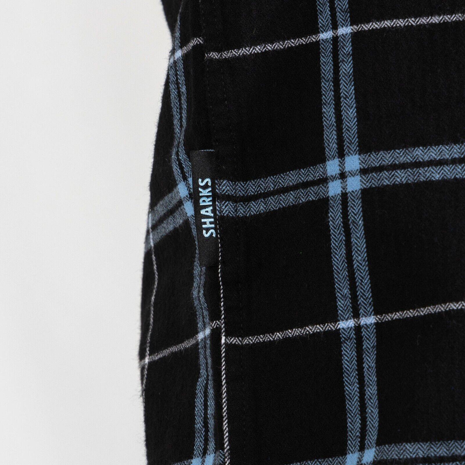 NRL 'Mustang' Flannel Polo - Cronulla Sharks - Flanno Shirt - Image 4