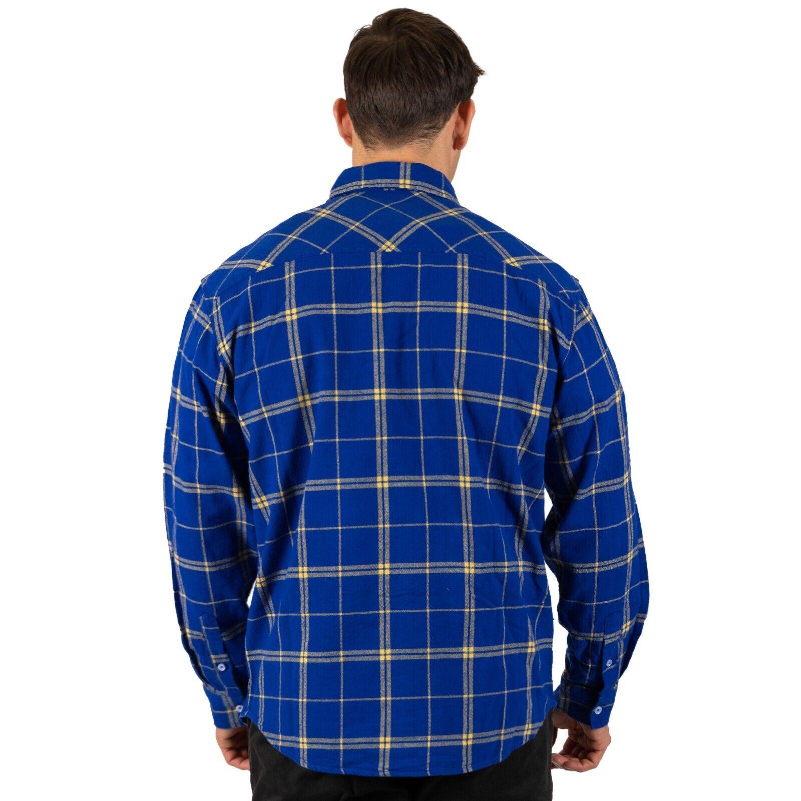 NRL 'Mustang' Flannel Polo - Parramatta Eels - Flanno Shirt - Image 2
