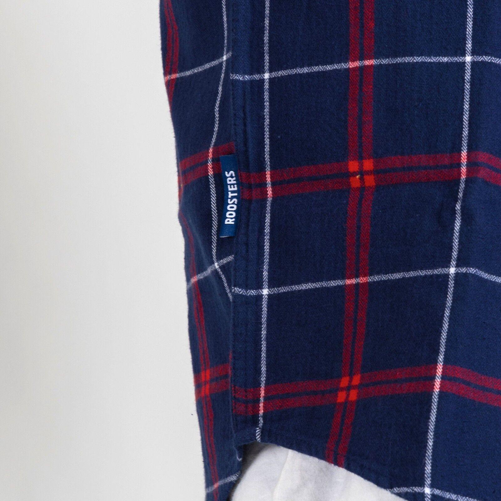 NRL 'Mustang' Flannel Polo - Sydney Roosters - Flanno Shirt - Image 4