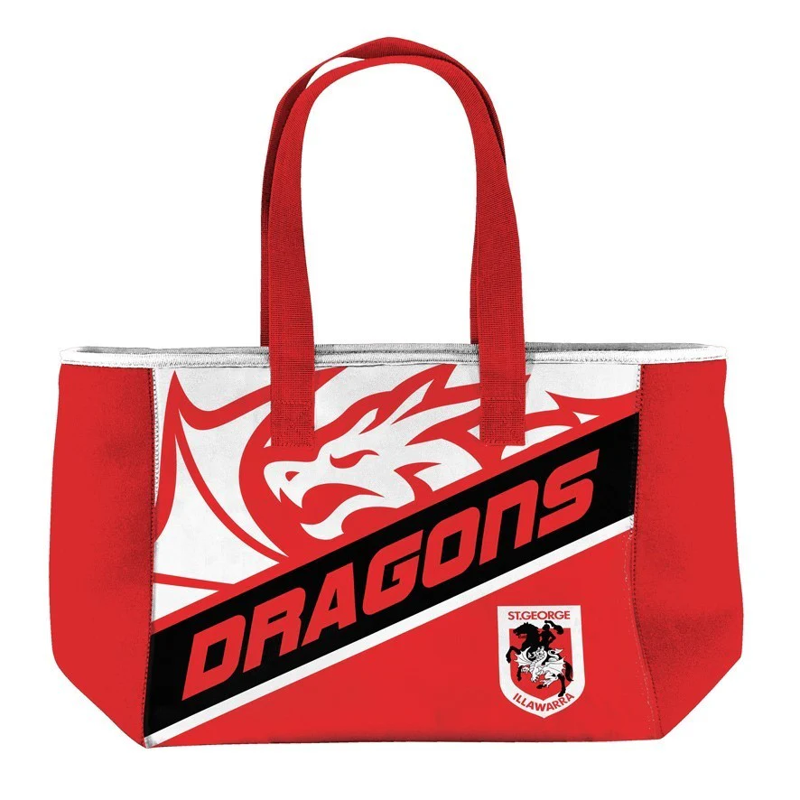 NRL Neoprene Carry Bag - St George Illawarra Dragons - Zip Opening