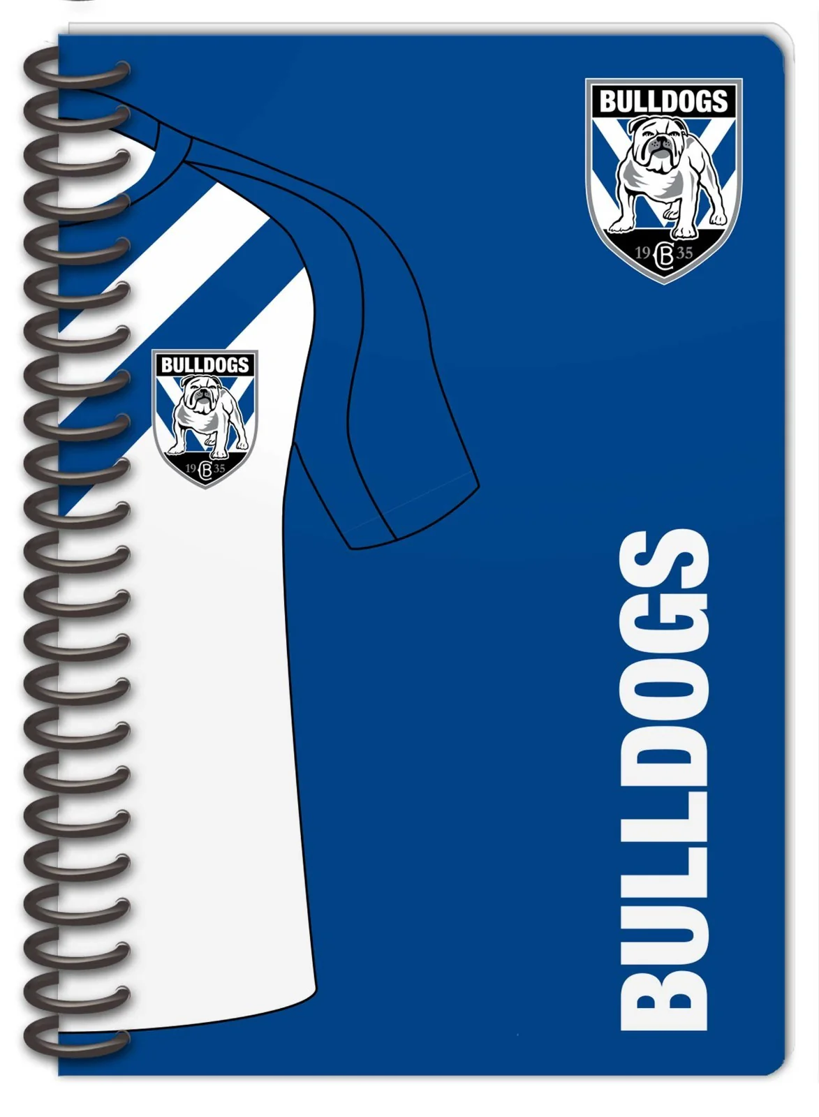 NRL Note Book Pad - Set Of Two - Canterbury Bulldogs - Rugby League - Notebook