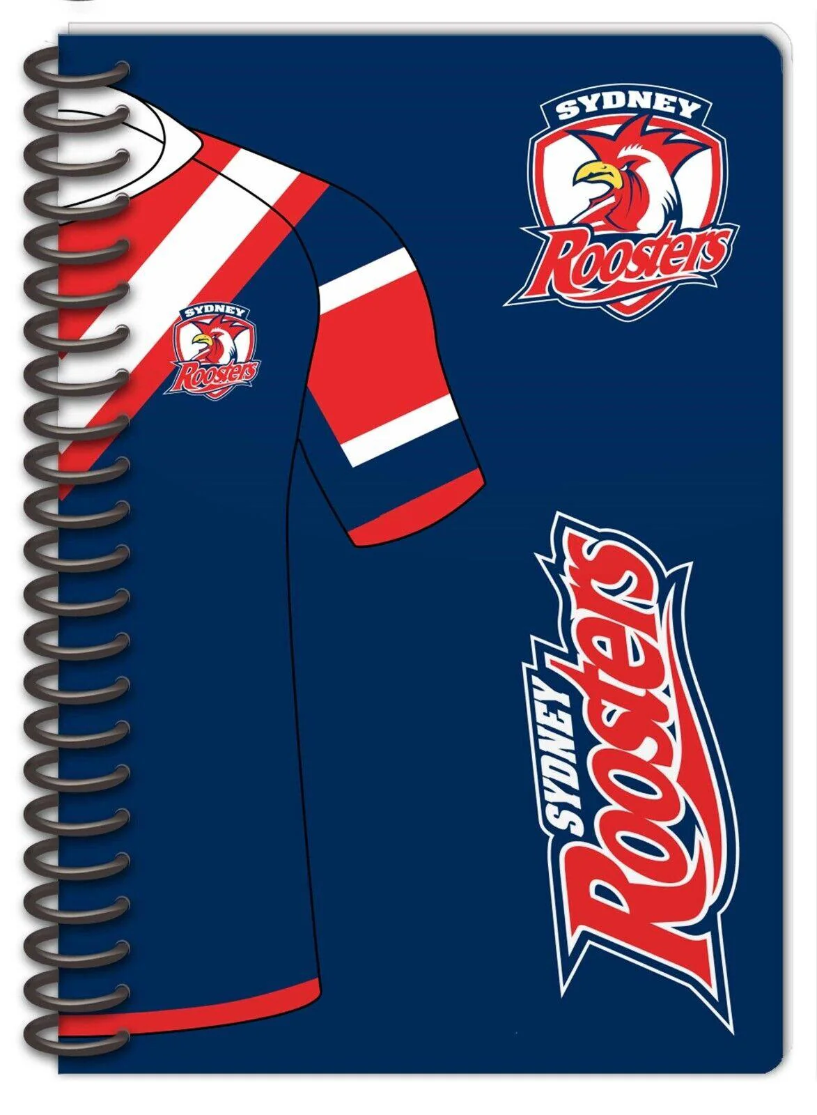 NRL Notebook Pad - Set Of Two - Sydney Roosters - Rugby League - Image 2