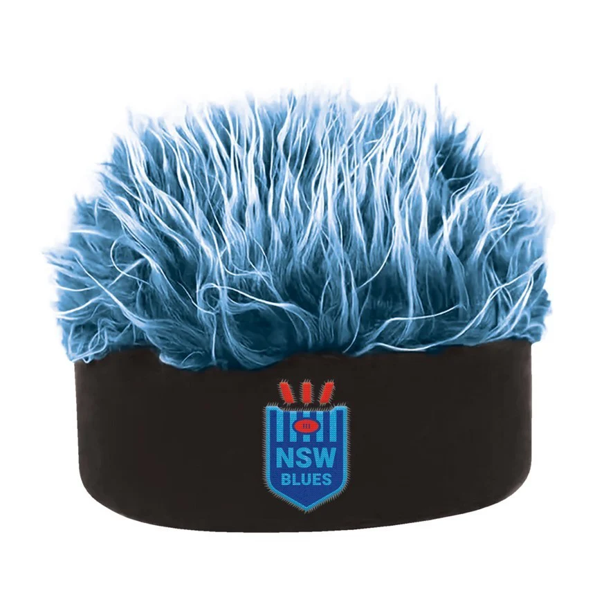 NRL Novelty Hat - New South Wales Blues - NSW - Adult - OSFM - Fun - Image 2