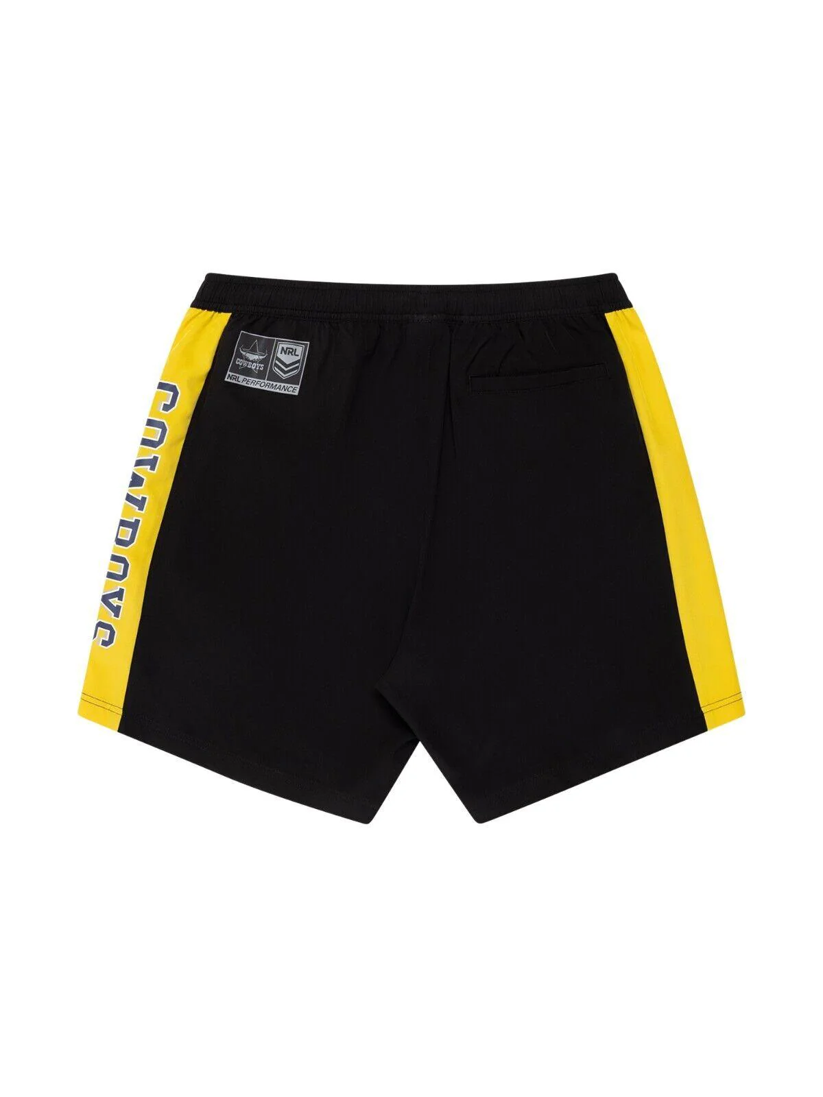 NRL Panel Performance Shorts - North Queensland Cowboys - Supporter - Mens Adult - Image 2
