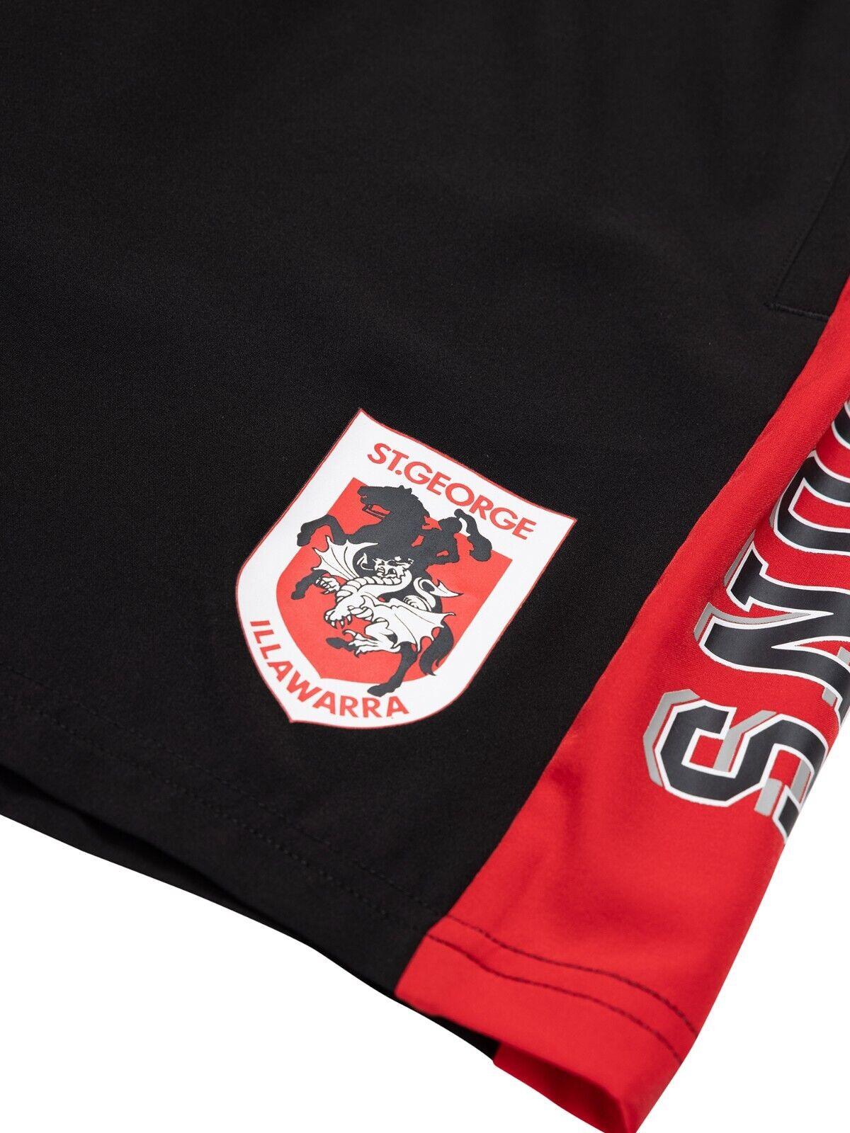 NRL Panel Performance Shorts - St George Illawarra Dragons - Adult - Mens - Image 3