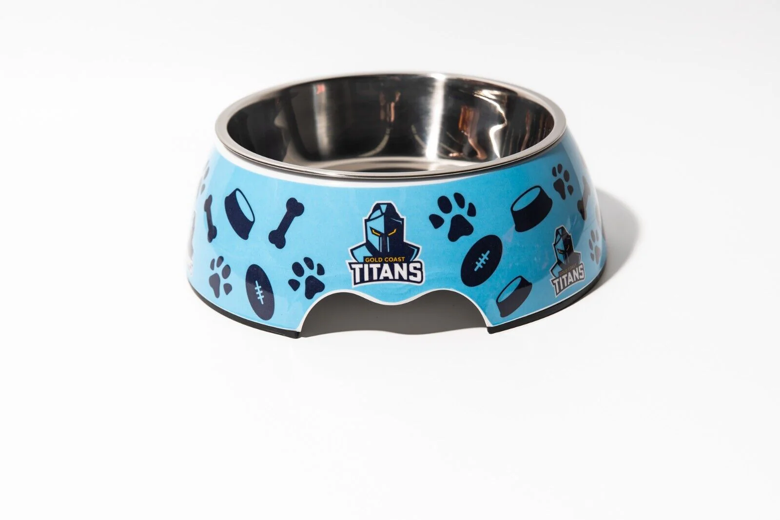 NRL Pet Bowl - Gold Coast Titans - Food Water - Dog Cat - Image 2