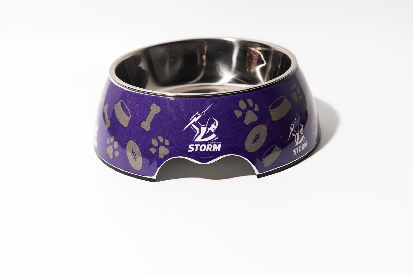 NRL Pet Bowl - Melbourne Storm - Food Water - Dog Cat - Image 2