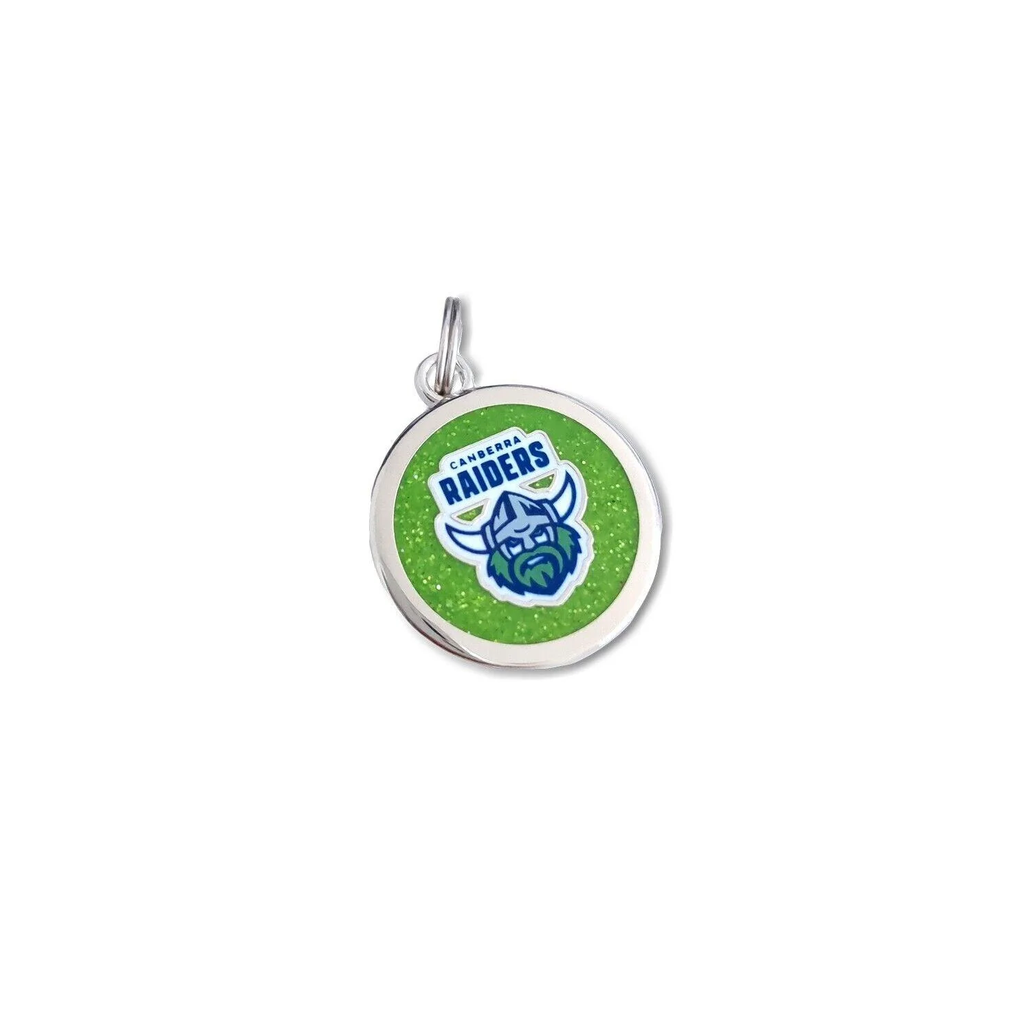 NRL Pet ID Tag - Canberra Raiders - Engravable - 25mm diameter - Image 2